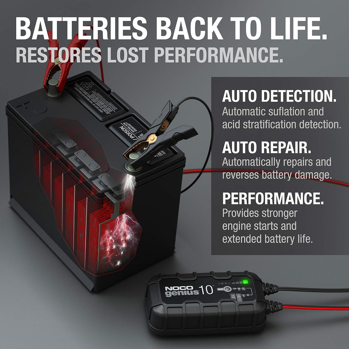 NOCO 10A Battery Charger
