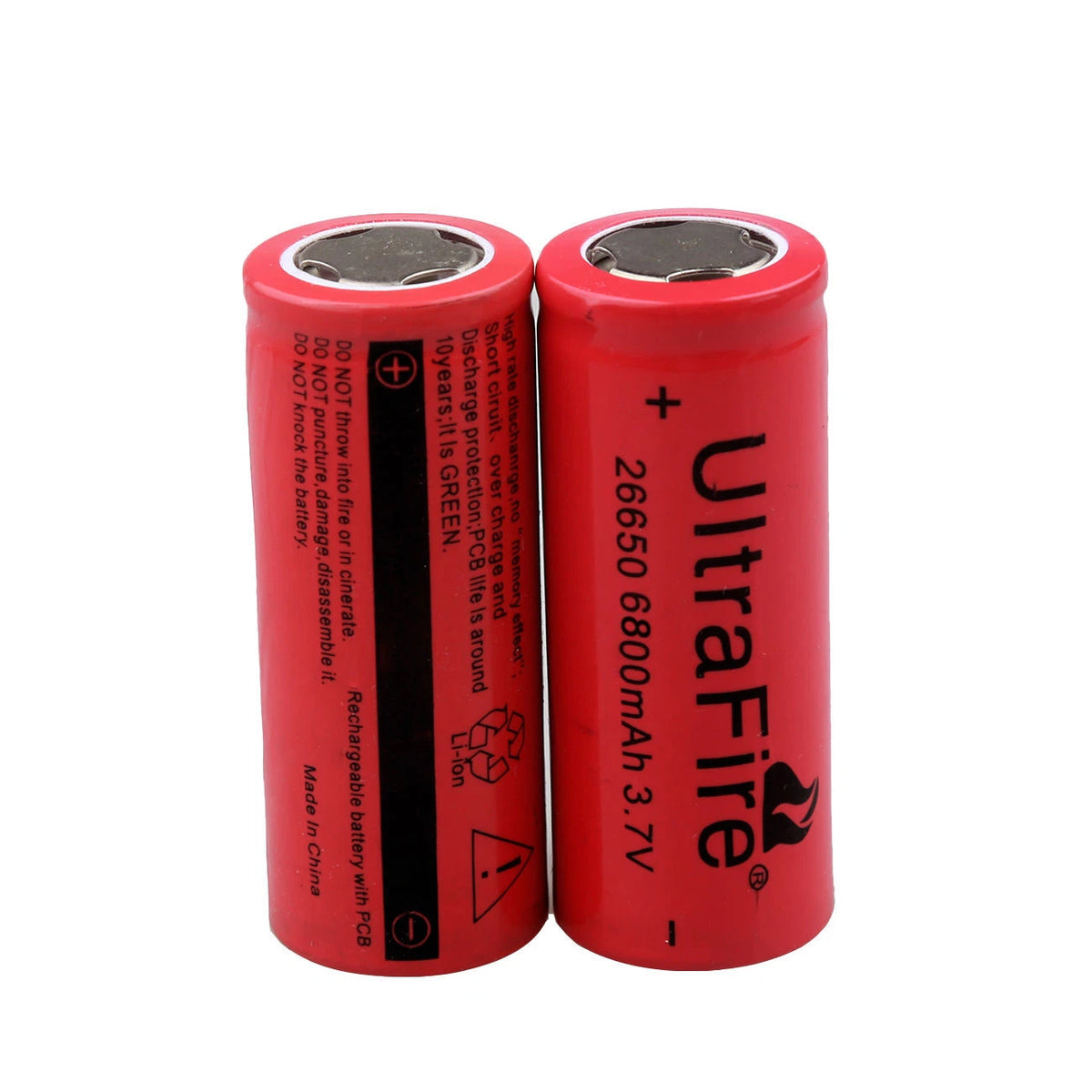 UltraFire 26650 Rechargeable Lithium Battery