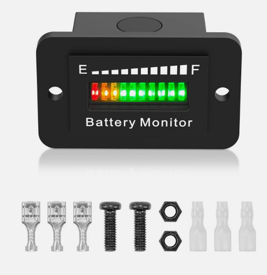 36V Volt Battery Indicator for EZGO Club Car Yamaha Golf Cart Meter Gauge ATV #5
