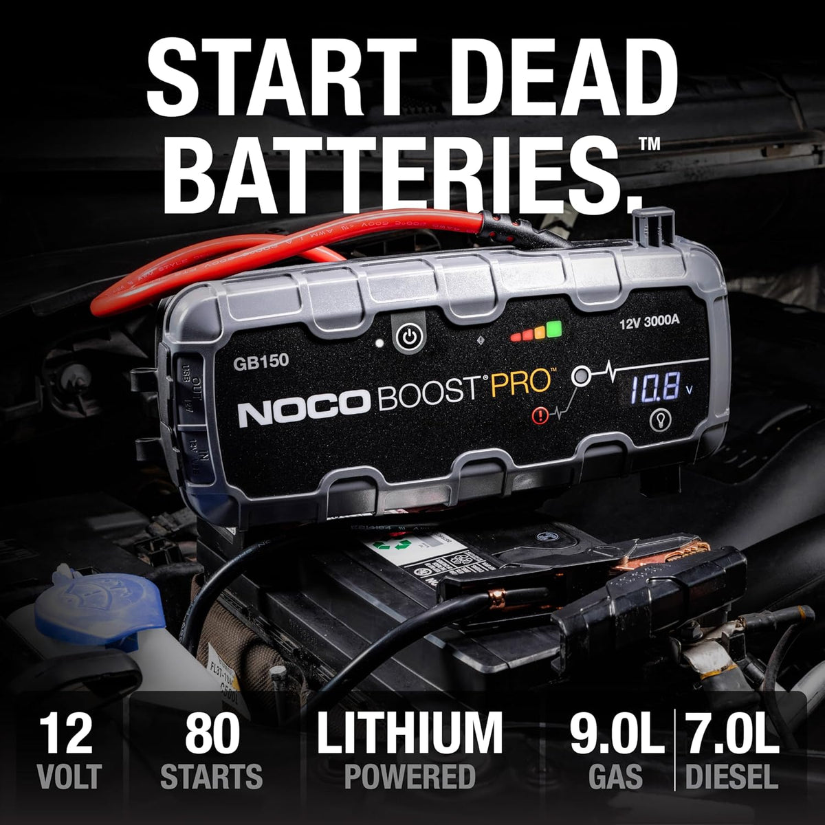 NOCO Boost 12V 3000A Jump Starter