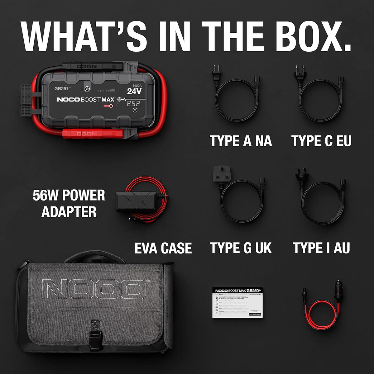 NOCO Boost Max 24V 3000A Jump Starter