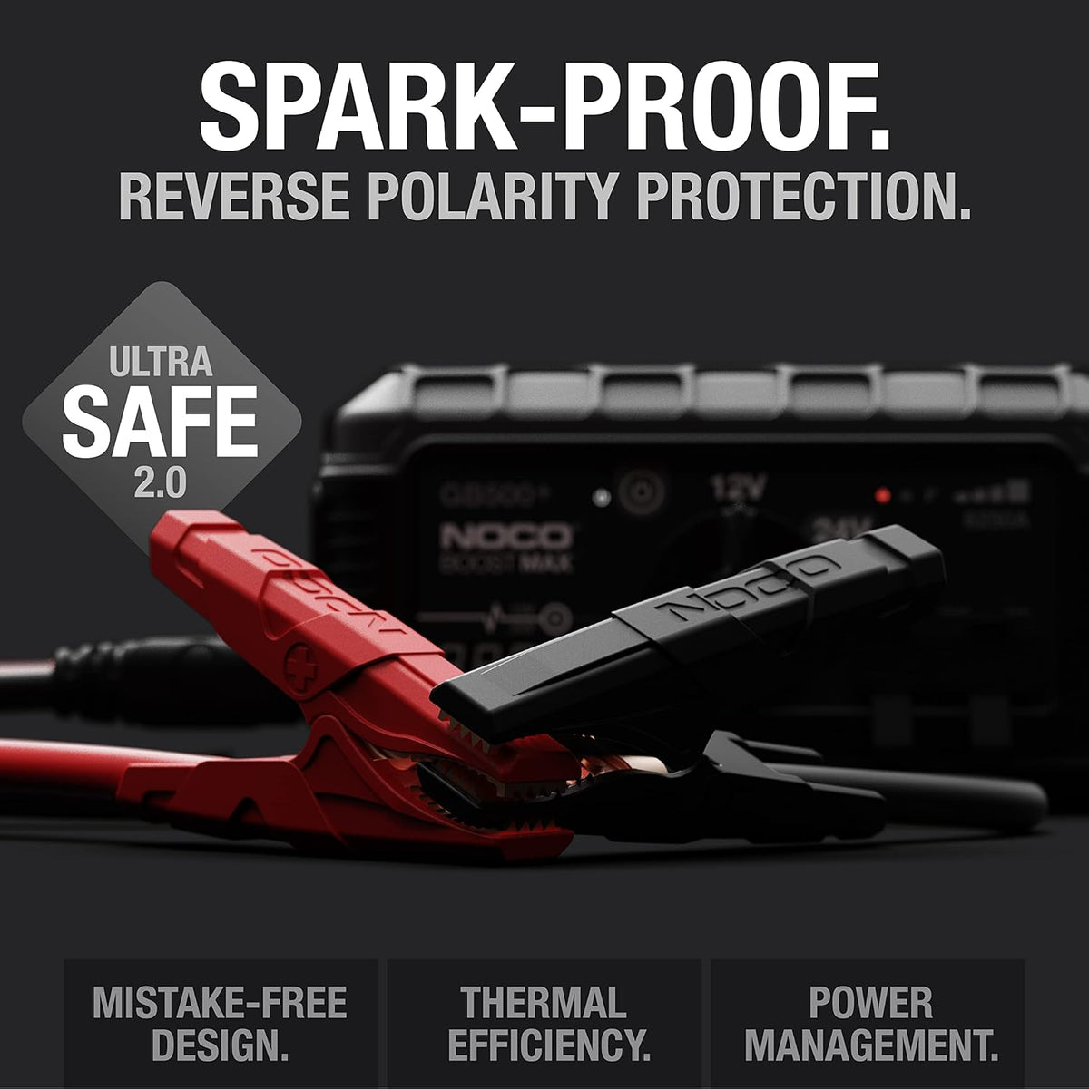 NOCO Boost Max 12V/24V 6250A Jump Starter