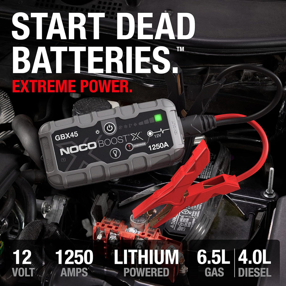 NOCO Boost X 12V 1250A Jump Starter
