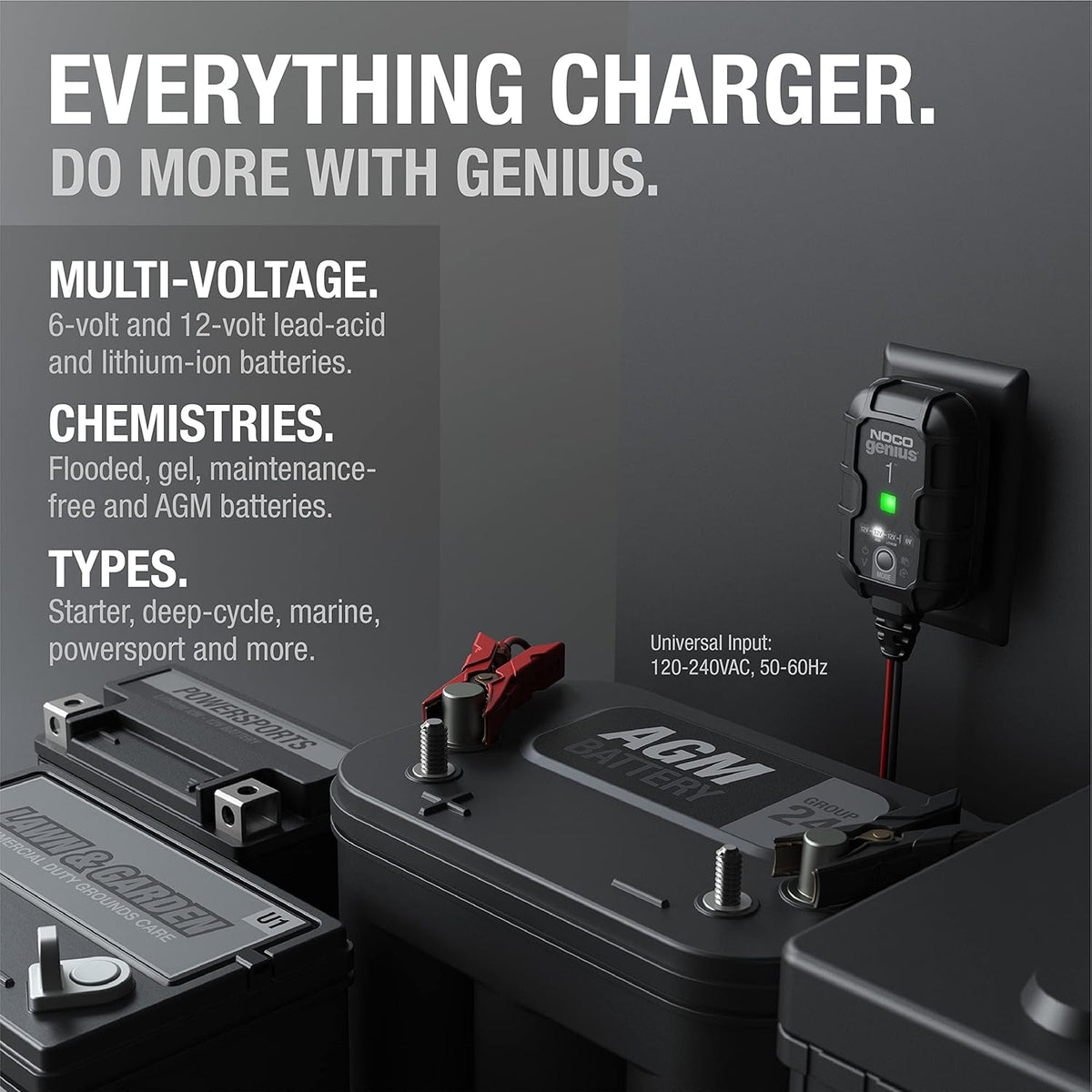 NOCO 1A Battery Charger