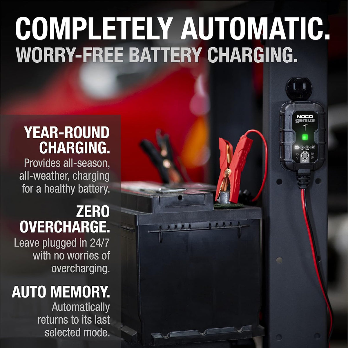 NOCO 1A Battery Charger