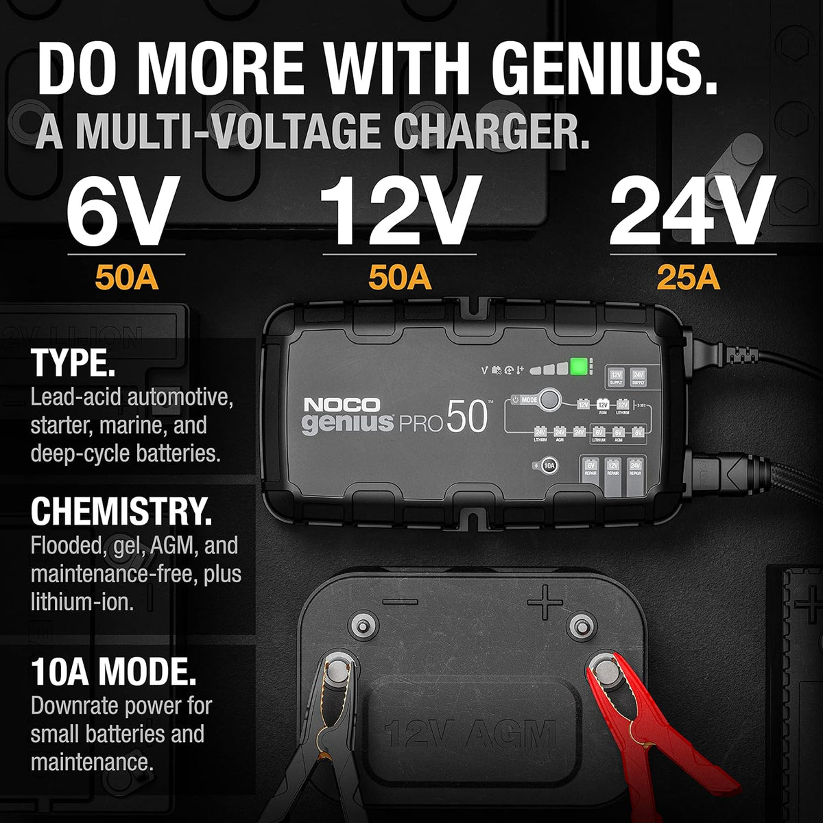 NOCO 50A Pro Battery Charger