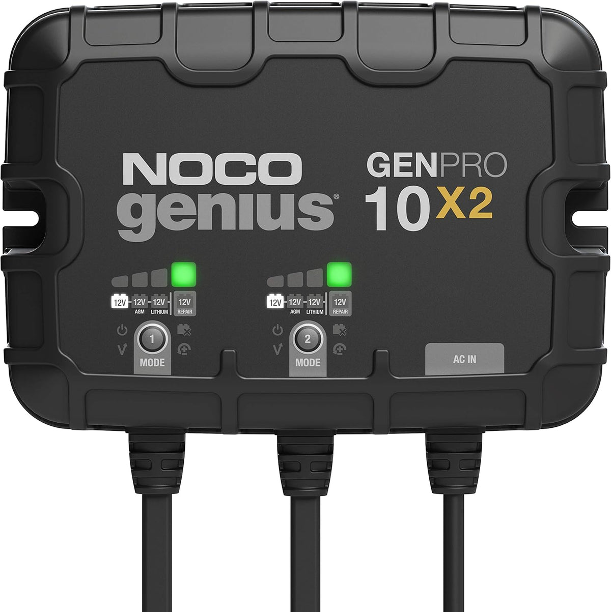 NOCO 2-Bank 20A Onboard Battery Charger
