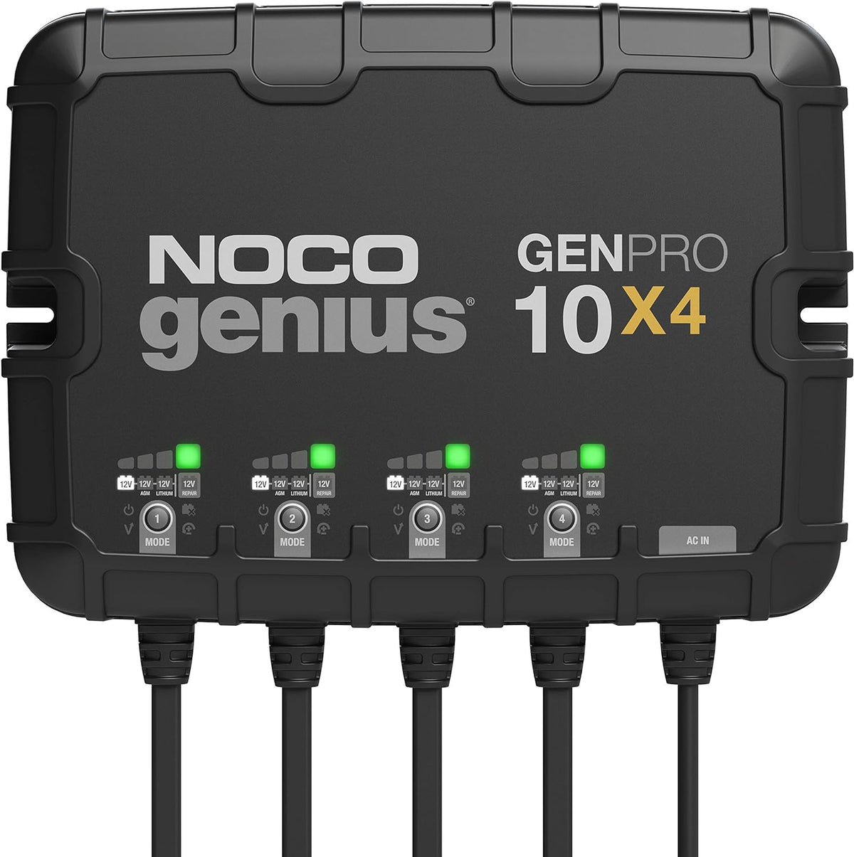 NOCO 4-Bank 40A Onboard Battery Charger