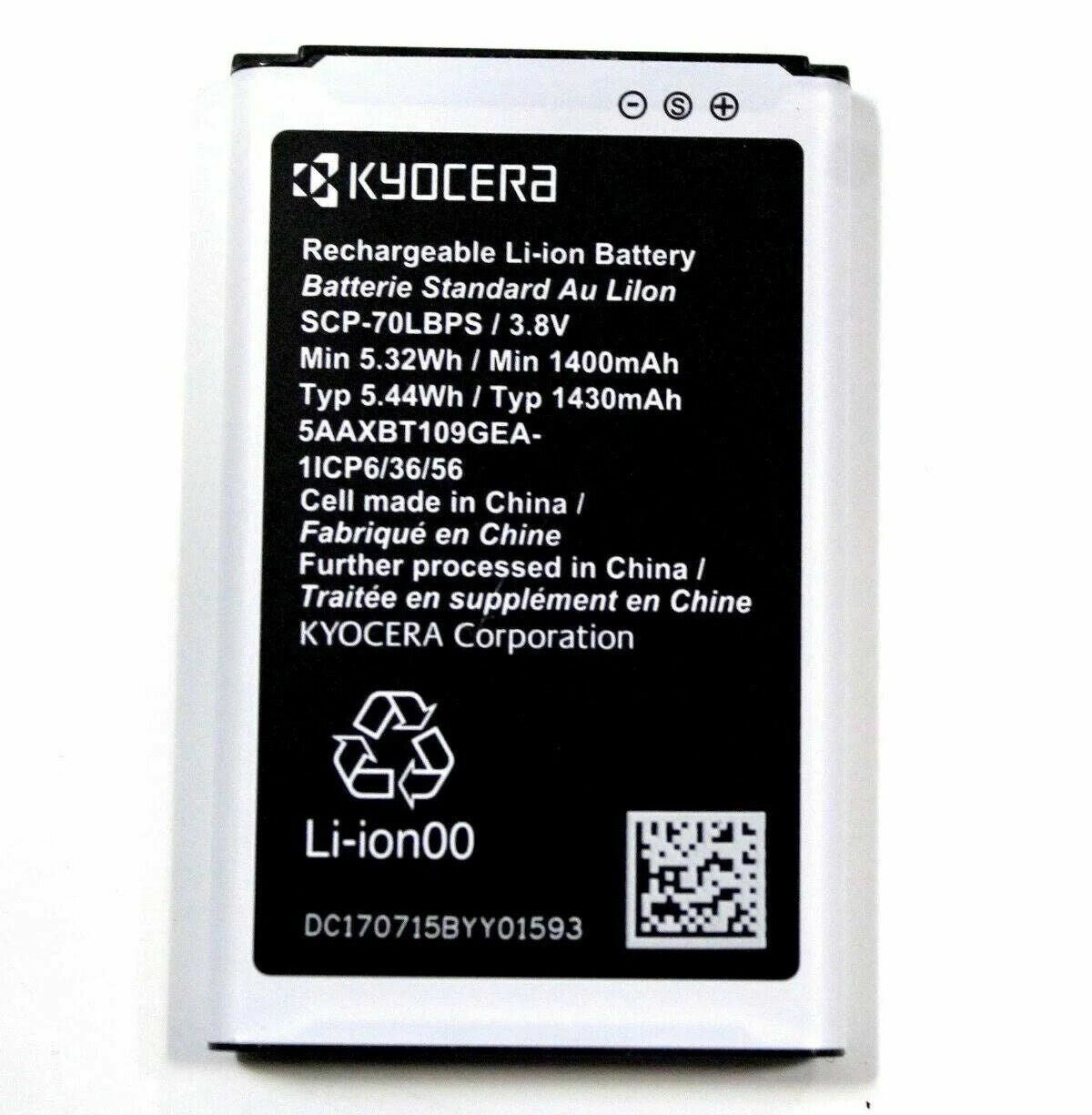 Kyocera Cadence S2720 Replacement Battery SCP-70LBPS – High-Quality Compatible Power Cell