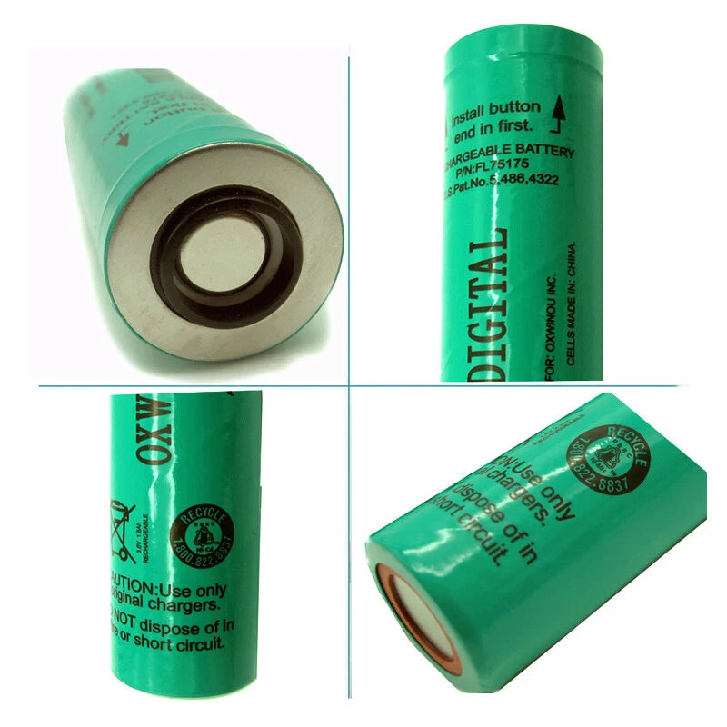 Stinger HP XT 3.6V Replacement Battery Compatible with ST75175 75175 75375 Flashlights