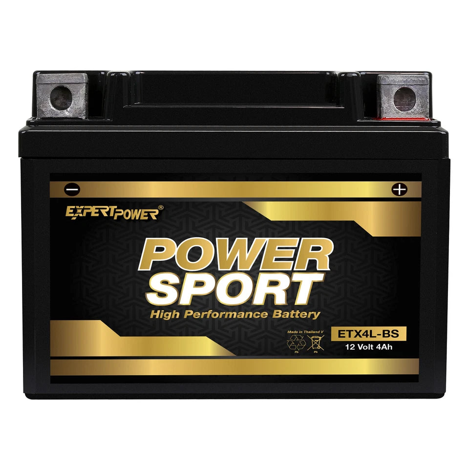 Premium YTX4L BS Replacement Powersports Battery